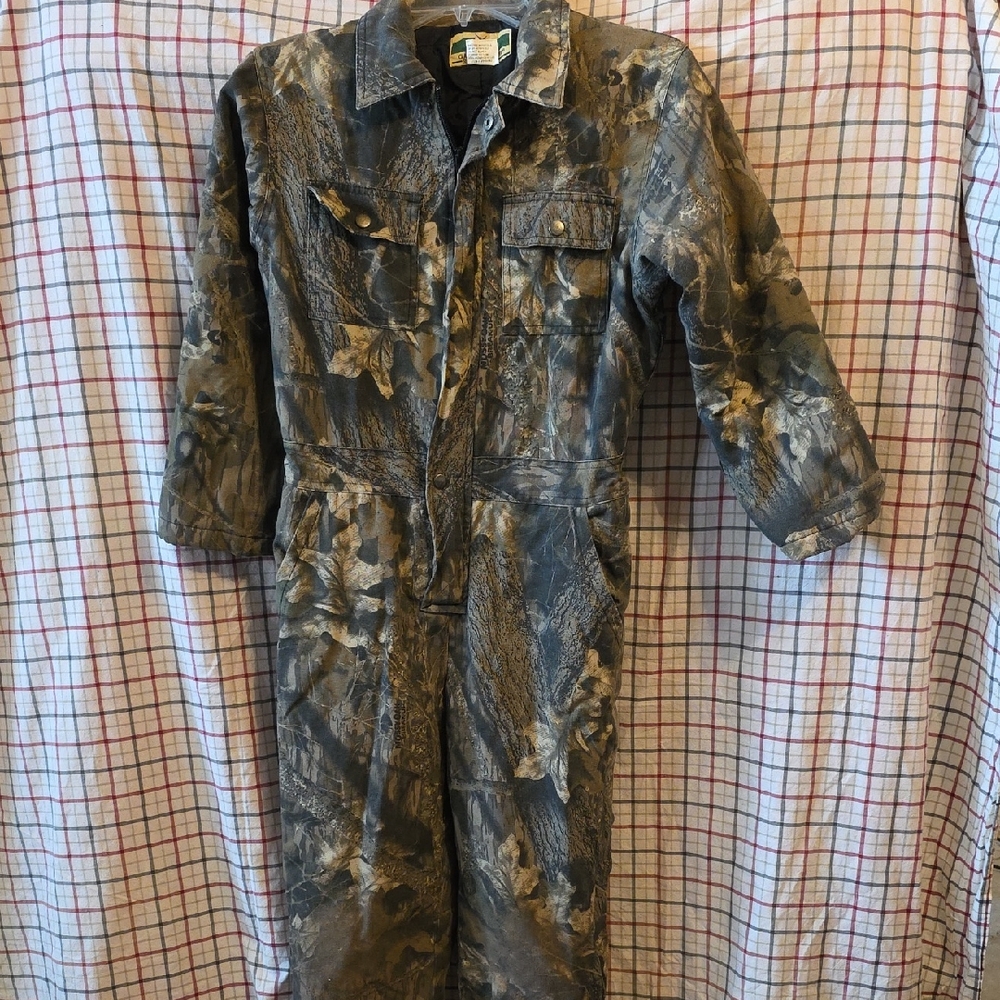 Youth Game Winner Camouflage Coveralls L